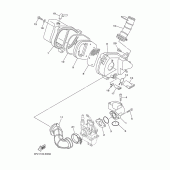 Схема вузла: Впускна система Yamaha TTR90 TT-R90