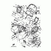 Схема узла: Облицовочные элементы Yamaha YP250 Majesty