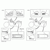 Схема вузла: Графіка та Емблема (4TR3,4) Yamaha XVS400 Drag Star