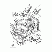 Схема узла: Рама Yamaha XV1700 Road Star Warrior