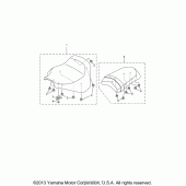 Схема узла: Alternate seats Yamaha XV1900 Raider SCL