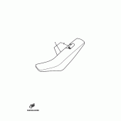 Схема вузла: Сидіння Yamaha TTR230 TT-R230