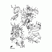 Схема узла: Боковая крышка Yamaha XVS1100 V-Star Silverado