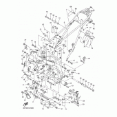 Схема вузла: Рама Yamaha WR250 WR250R