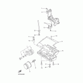 Схема вузла: Фільтр масляний Yamaha YZF-R1 R1