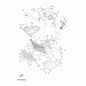 Схема узла: Радиатор и Патрубок системы охлаждения Yamaha XT660 Tenere