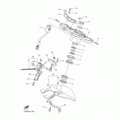 Схема вузла: Рульовий механізм Yamaha YZF-R1 R1
