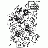 Схема узла: Карбюратор Yamaha XVZ1300 Royal Star Tour Deluxe