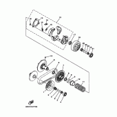 Схема вузла: Зчеплення 2 Yamaha YP250 Majesty