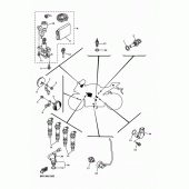 Схема вузла: Електроустаткування 1 Yamaha YZF-R1 R1