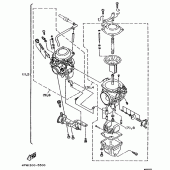 Схема узла: Опция (ENGINE 2) Yamaha XV750 Virago