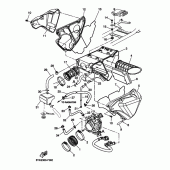 Схема вузла: Впускна система Yamaha MT03 MT-03