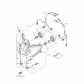 Схема узла: Фара Yamaha XP500 T-MAX