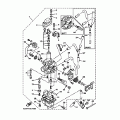 Схема узла: Карбюратор Yamaha TW200