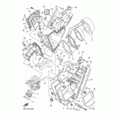 Схема вузла: Впускна система Yamaha WR250 WR250X