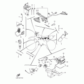 Схема вузла: Електроустаткування 1 Yamaha WR250 WR250F