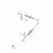 Схема вузла: Клапан Yamaha TTR50 TT-R50