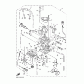 Схема узла: Карбюратор Yamaha YZ250 YZ250F