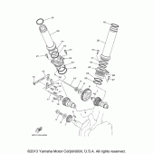 Схема узла: Распредвал и Цепь ГРМ Yamaha XV1700 Road Star S