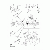 Схема вузла: Електроустаткування 1 Yamaha XVS650 V-Star Classic