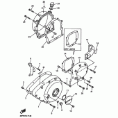 Схема узла: Крышки картера 1 Yamaha XVZ1300 Royal Star Tour Classic