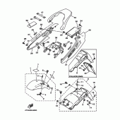 Схема вузла: Крило Yamaha TDM850