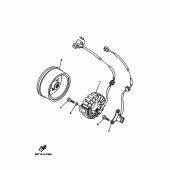 Схема вузла: Генератор Yamaha ST225 Bronco