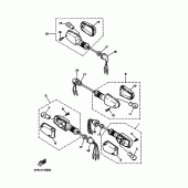 Схема вузла: Поворотники Yamaha TW200