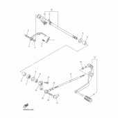 Схема вузла: Вал перемикання Yamaha FZ8 FZ8 (Naked, ABS)