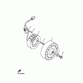 Схема вузла: Генератор Yamaha YZF-R7 R7