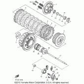 Схема вузла: Зчеплення Yamaha YZF600R Thundercat