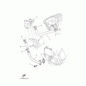 Схема вузла: Система індукції повітря Yamaha XT660 XT660Z Tenere
