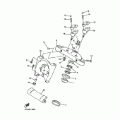Схема узла: Рулевой механизм Yamaha XVZ1300 Royal Star