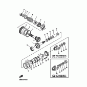 Схема узла: Промежуточная передача Yamaha XVS1100 Drag Star