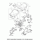 Схема узла: Сиденье Yamaha FJ09 FJ-09