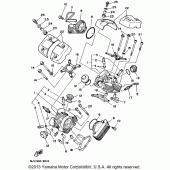 Схема узла: Головка цилиндра Yamaha XV250 Virago