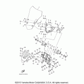 Схема вузла: Вітрове скло Yamaha FJ09 FJ-09