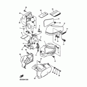 Схема узла: Боковая крышка Yamaha XVS650 Drag Star Classic