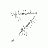 Схема вузла: Клапан Yamaha YP250 X-MAX