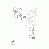 Схема вузла: Масляний насос Yamaha YP250 X-MAX