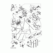 Схема вузла: Електроустаткування 1 Yamaha YP400 Grand Majesty