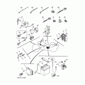 Схема вузла: Електроустаткування 1 Yamaha XVS250 Drag Star