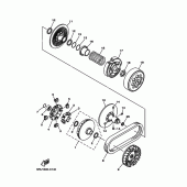 Схема вузла: Зчеплення Yamaha YP400 Majesty