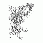 Схема вузла: Рама Yamaha XP500 T-MAX