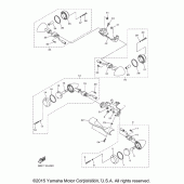 Схема вузла: Поворотники Yamaha XVS950 V-Star Tourer