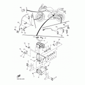 Схема вузла: Електроустаткування 3 Yamaha XJ6 Diversion F (ABS)