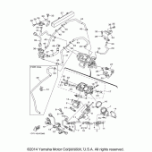 Схема узла: Впускная система Yamaha XV1900 Roadliner S