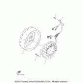 Схема вузла: Генератор Yamaha XVS950 Bolt C-Spec
