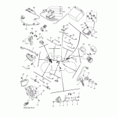 Схема вузла: Електроустаткування 2 Yamaha YZF-R1 R1M