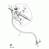 Схема вузла: Maitre cylindre av 2 Yamaha YZF1000R Thunderace